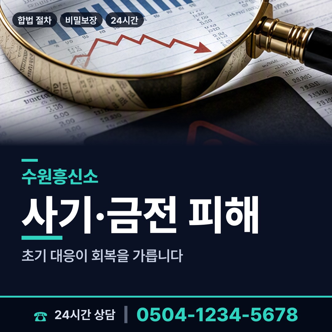 수원 평동 피해자모임 상담 안내